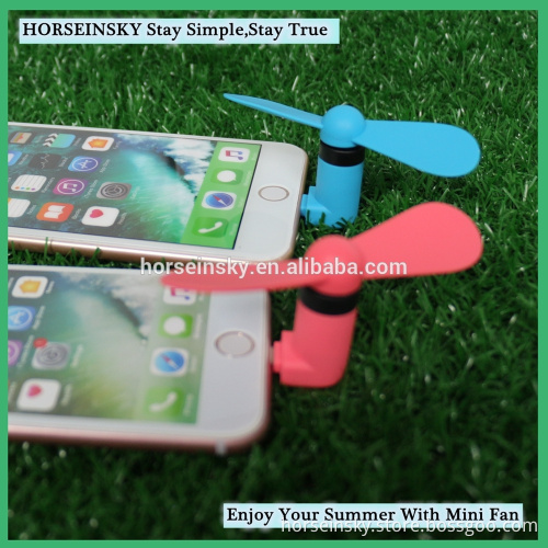 2017 Hot Selling USB Mini Portable Fan Cellphone Fan for Promotion